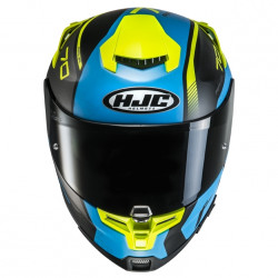 KASK HJC R-PHA-70 VIAS FLUO YELLOW/BLUE 