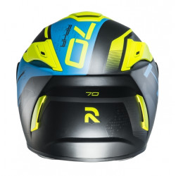 KASK HJC R-PHA-70 VIAS FLUO YELLOW/BLUE 