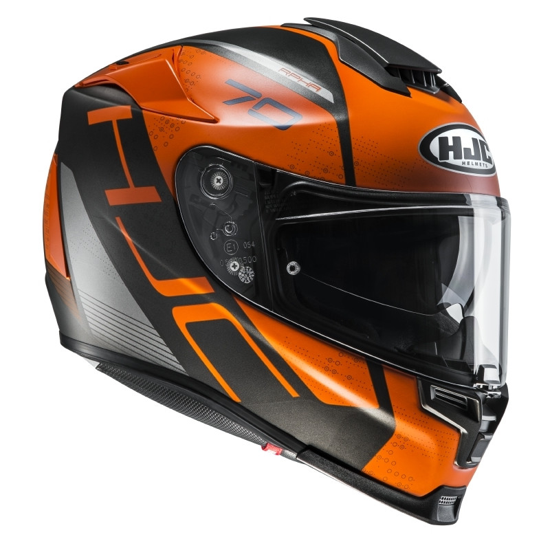 KASK HJC R-PHA-70 VIAS BLACK/ORANGE 