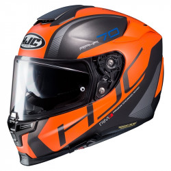 KASK HJC R-PHA-70 VIAS BLACK/ORANGE 