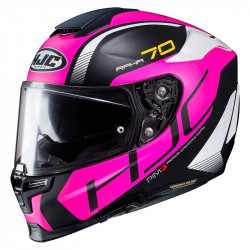 KASK HJC R-PHA-70 VIAS BLACK/PINK 
