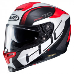 KASK HJC R-PHA-70 VIAS RED/WHITE 
