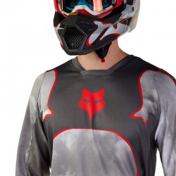 BLUZA FOX 180 ATLAS GREY/RED  ENDURO CROSS