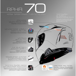 KASK HJC R-PHA-70 PEARL WHITE 