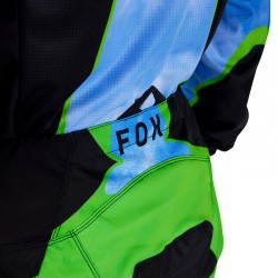 SPODNIE FOX 180 ATLAS BLACK/GREEN  ENDURO CROSS