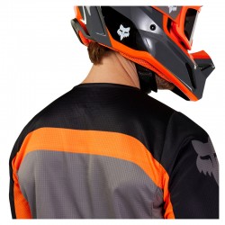 BLUZA FOX 180 BALLAST BLACK/GREY  ENDURO CROSS