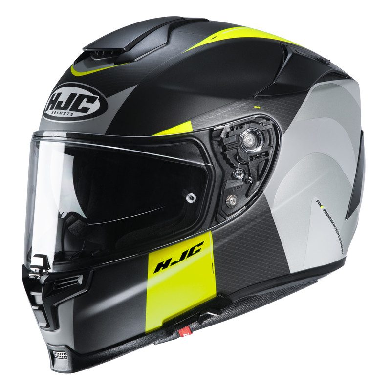 KASK HJC R-PHA-70 WODY BLACK/GREY/YELLOW 