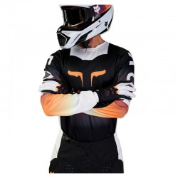 BLUZA FOX 180 FLORA BLACK  ENDURO CROSS