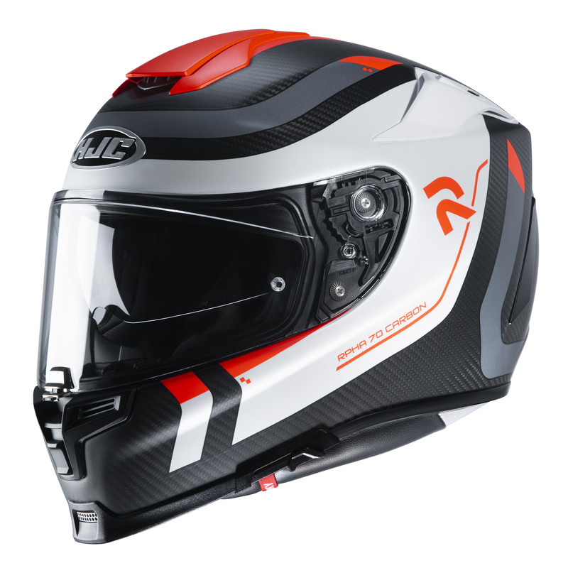KASK HJC R-PHA-70 CARBON REPLE BLACK/WHITE/RED 