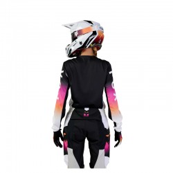 BLUZA FOX LADY 180 FLORA BLACK/PINK  ENDURO CROSS