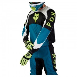 BLUZA FOX 180 NITRO MAUI BLUE  ENDURO CROSS