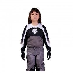 BLUZA FOX JUNIOR 180 NITRO BLACK/GREY  ENDURO CROSS