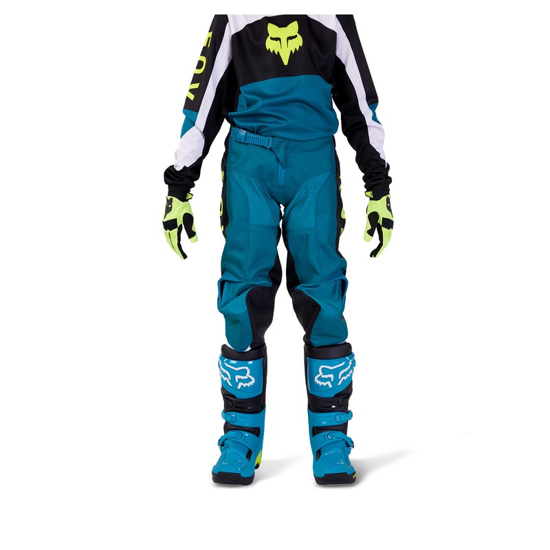 SPODNIE FOX JUNIOR 180 NITRO MAUI BLUE  ENDURO CROSS