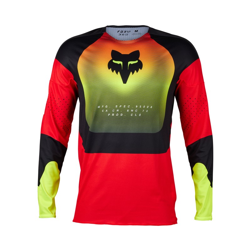 BLUZA FOX 360 REVISE RED/YELLOW  ENDURO CROSS