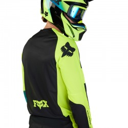 BLUZA FOX 360 STREAK BLACK/YELLOW  ENDURO CROSS