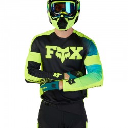 BLUZA FOX 360 STREAK BLACK/YELLOW  ENDURO CROSS