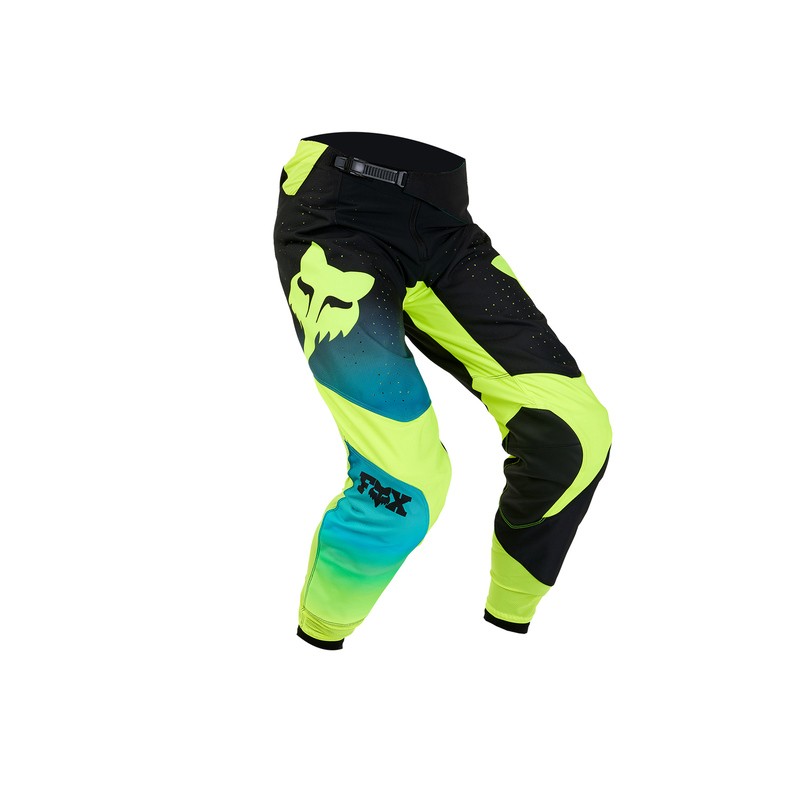 SPODNIE FOX 360 STREAK BLACK/YELLOW  ENDURO CROSS