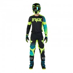 SPODNIE FOX 360 STREAK BLACK/YELLOW  ENDURO CROSS