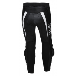 SPODNIE SKÓRZANE IXS RS-1000 BLACK/WHITE 