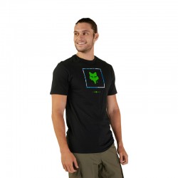 T-SHIRT FOX ATLAS BLACK  ENDURO CROSS