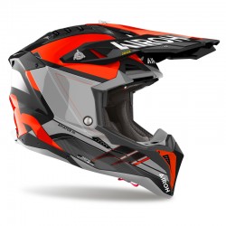KASK AIROH AVIATOR 3 SABER ORANGE GLOSS 