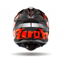 KASK AIROH AVIATOR 3 SABER ORANGE GLOSS 