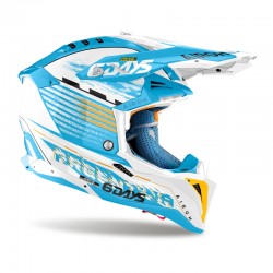 KASK AIROH AVIATOR 3 SIX DAYS ARGENTINA GLOSS 