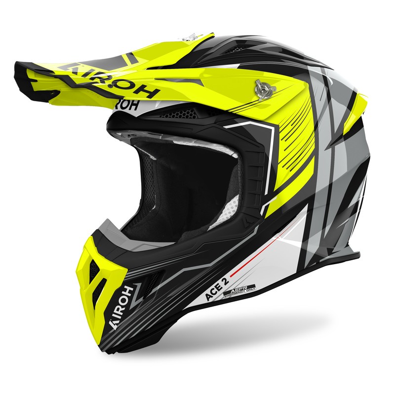 KASK AIROH AVIATOR ACE 2 ENGINE YELLOW GLOSS 