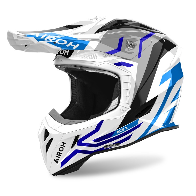 KASK AIROH AVIATOR ACE 2 GROUND BLUE GLOSS 