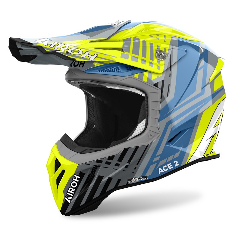 KASK AIROH AVIATOR ACE 2 PROUD YELLOW GLOSSS KASK AIROH AVIATOR ACE 2 PROUD YELLOW GLOSSS