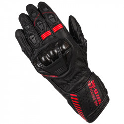 RĘKAWICE SKÓRZANE OZONE RS600 BLACK/FLO RED 