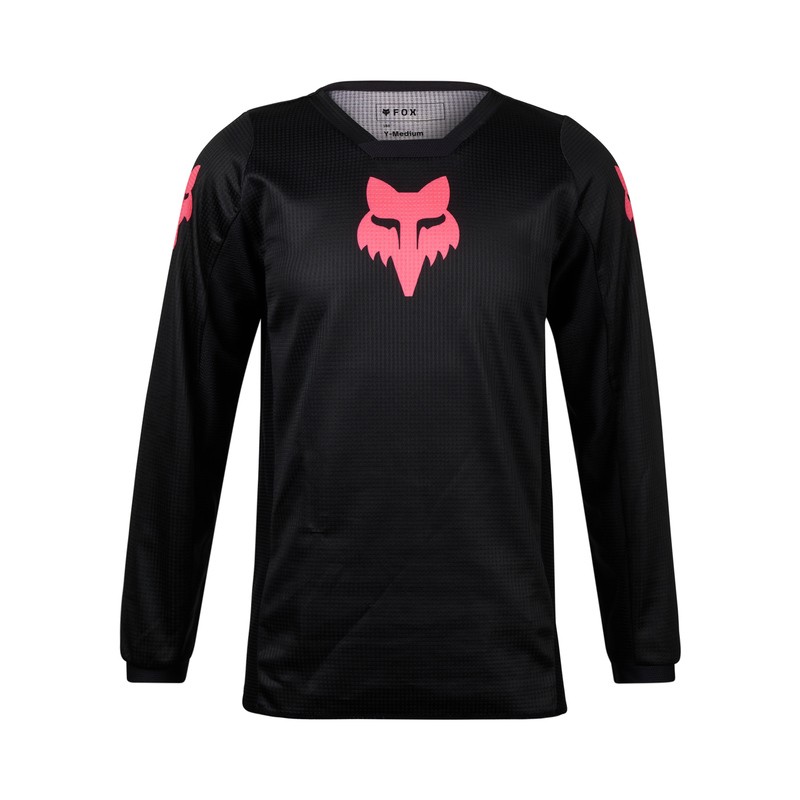 BLUZA FOX JUNIOR GIRLS BLACKOUT BLACK/BLACK  ENDURO CROSS