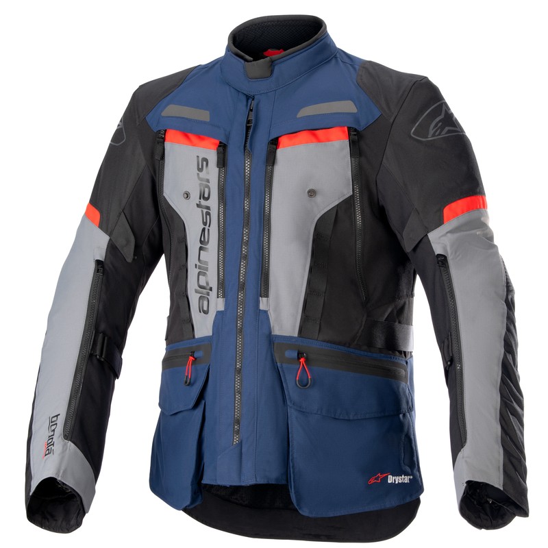 KURTKA TEKSTYLNA ALPINESTARS BOGOTA PRO DRYSTAR DARK BLUE/BLACK/BRIGHT RED 