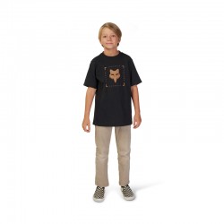 T-SHIRT FOX JUNIOR BOXED FUTURE BLACK  ENDURO CROSS