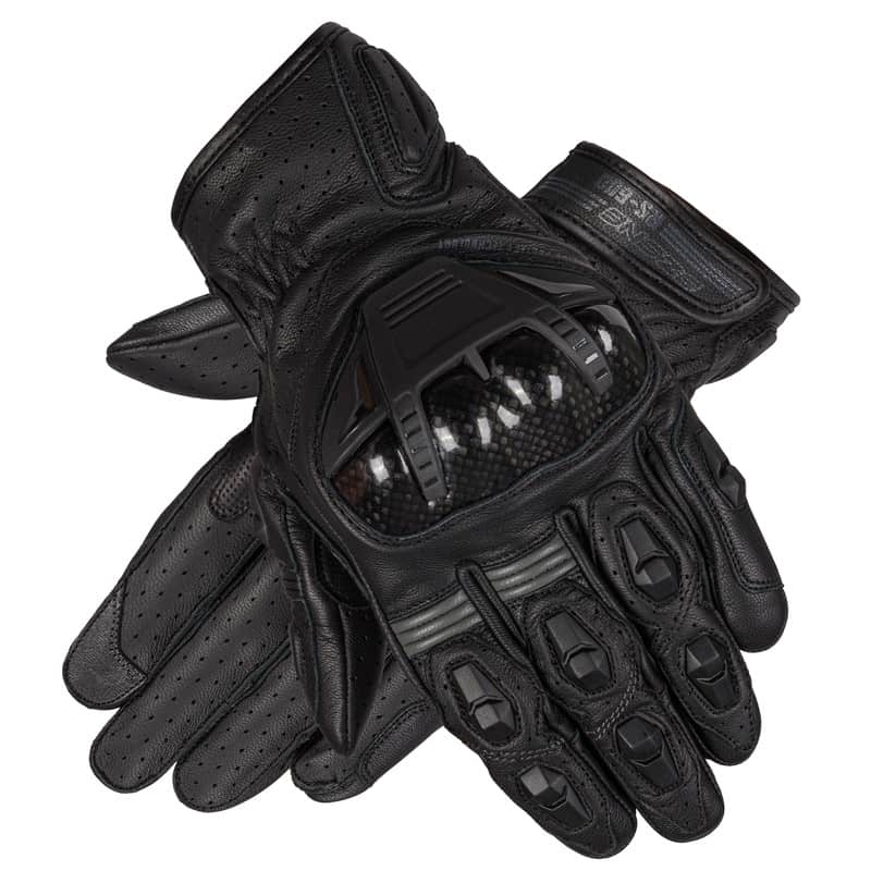 RĘKAWICE SKÓRZANE OZONE RS600 SHORT BLACK/GREY 