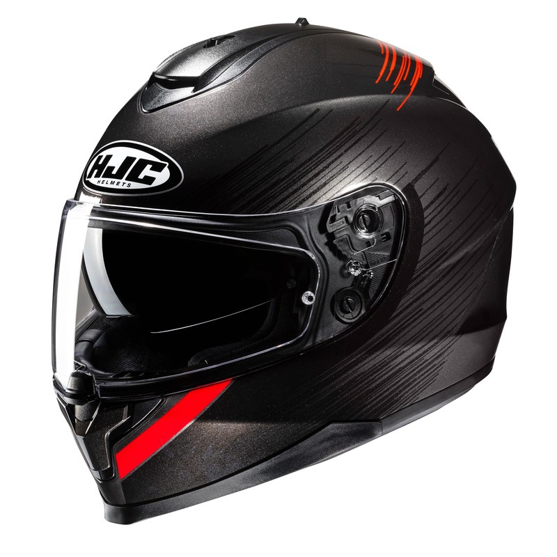 KASK HJC C70N SWAY BLACK/RED 