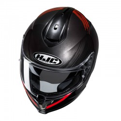 KASK HJC C70N SWAY BLACK/RED 