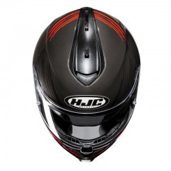 KASK HJC C70N SWAY BLACK/RED 