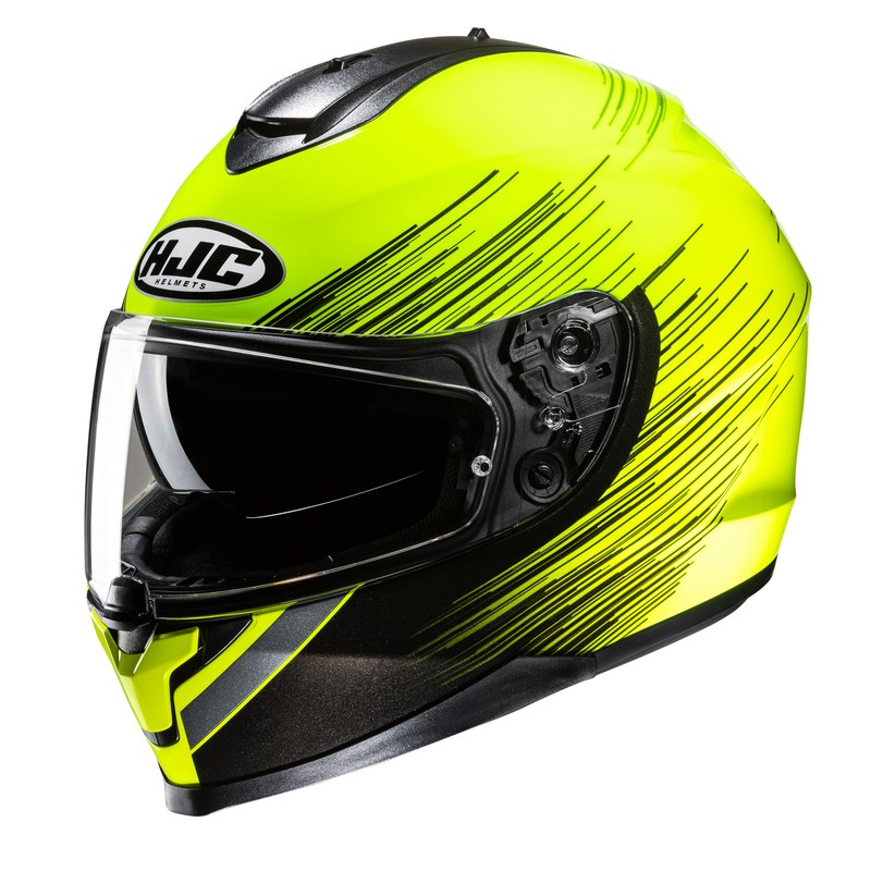 KASK HJC C70N SWAY YELLOW/BLACK 
