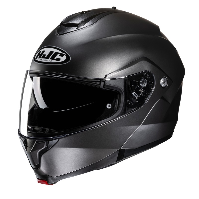 KASK HJC C91N SOLID SEMI FLAT TITANIUM 