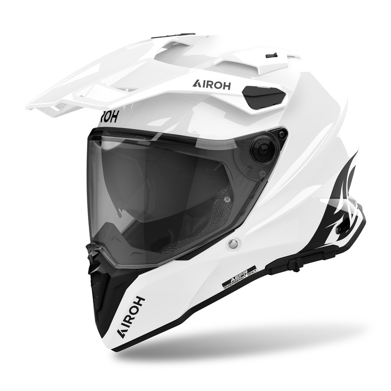 KASK AIROH COMMANDER 2 COLOR WHITE GLOSS 