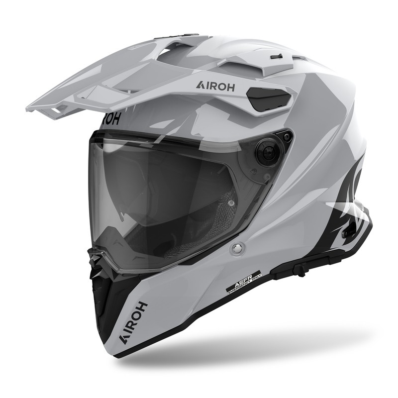 KASK AIROH COMMANDER 2 COLOR CEMENT GREY GLOSS 