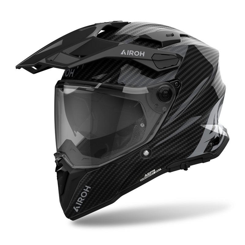 KASK AIROH COMMANDER 2 CARBON FULL CARBON GLOSS 