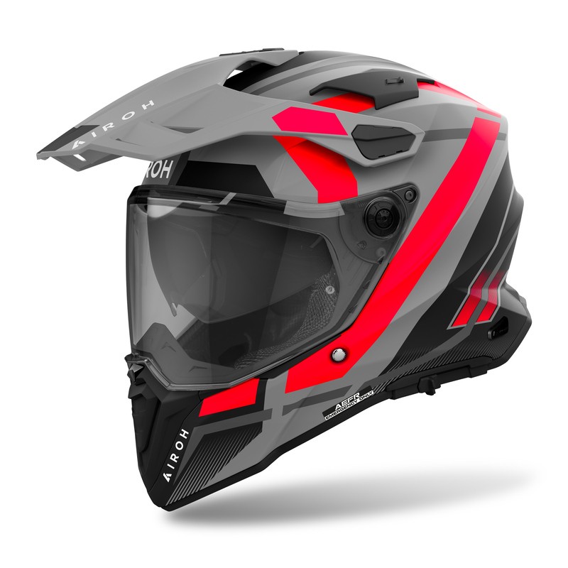 KASK AIROH COMMANDER 2 MAVICK ORANGE MATT 