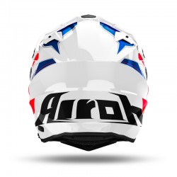 KASK AIROH COMMANDER 2 REVEAL BLUE/RED GLOSS 