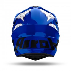 KASK AIROH COMMANDER 2 REVEAL BLUE GLOSS 