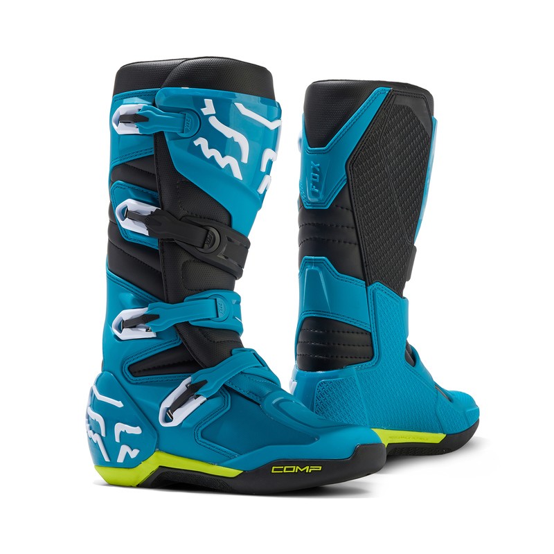 BUTY FOX COMP BLUE/YELLOW 10 (WKŁADKA 268MM) ENDURO CROSS