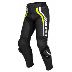 KOMBINEZON SKÓRZANY 2 CZ. IXS RS-800 BLACK/YELLOW/WHITE 