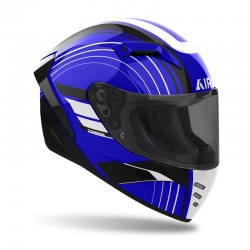 KASK AIROH CONNOR ACHIEVE BLUE GLOSS 