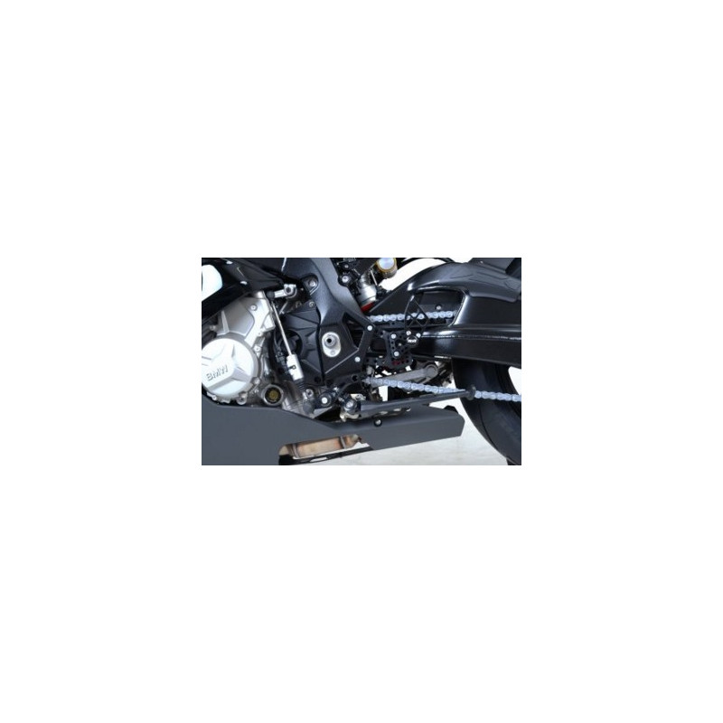 PODNÓŻKI REGULOWANE, BMW S1000RR 15-, ZESTAW, BLACK